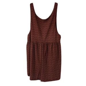 Red Scoop Back Wide Leg Cheeky Romper XS